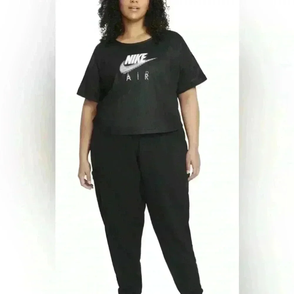 Nike Air Women's Plus Size Mesh Short Sleeve Shirt
